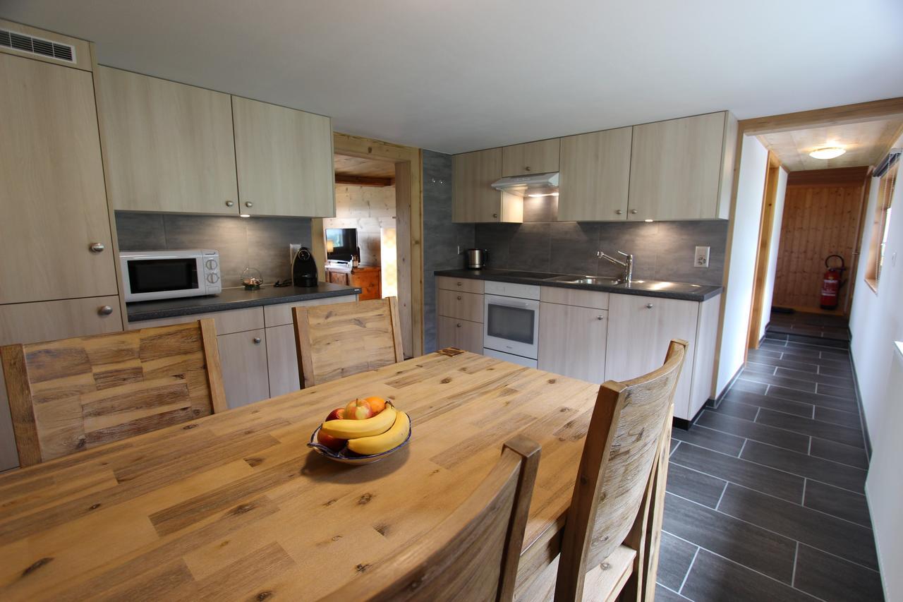 Apartmán Les Mourriaux Chateau-d'Oex Exteriér fotografie