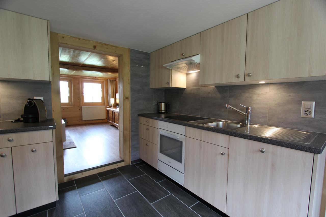 Apartmán Les Mourriaux Chateau-d'Oex Exteriér fotografie