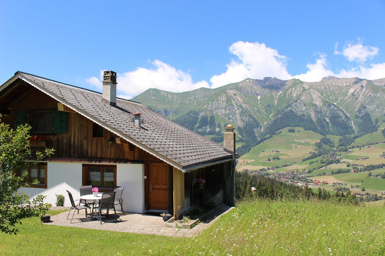Apartmán Les Mourriaux Chateau-d'Oex Exteriér fotografie